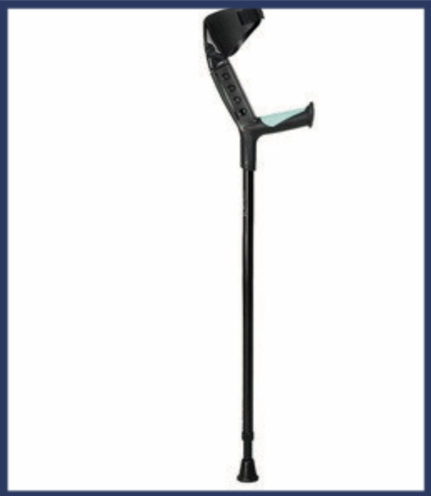 Elbow Crutch Single Pod — Scanda Enterprises, medical supplies Moosapet Hyderabad